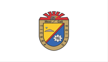 Flag of the municipality of Mexicali