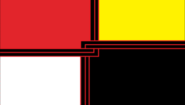 Flag of the Maya people of Yucatan peninsula (Mexico)