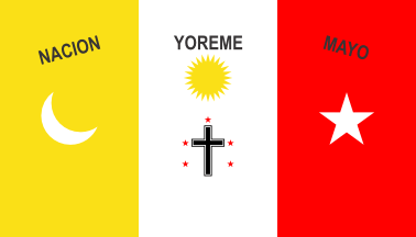 Flag of the Mayo people (Mexico)
