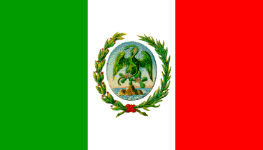 [Mexican flag variant used about 1893]
