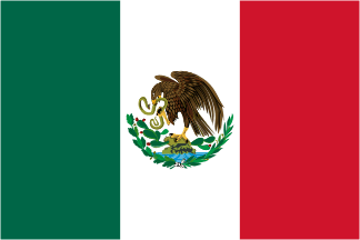 [1823 national flag, third revision: 1917-1934. By Juan Manuel Gabino Villascán]