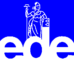 [Ede promotional flag]