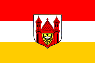 [Swiebodzin flag with Coat of Arms]