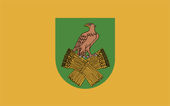 [Laszki commune flag]
