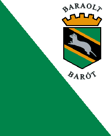 [flag of Baraolt, Covasna County]