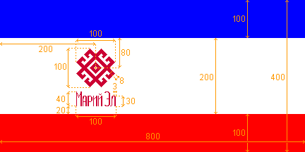 Flag of Mariy-El