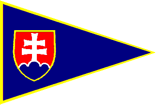 [Slovakian yachting flag]