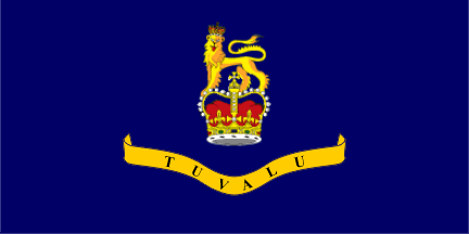 [Tuvalu Governor General's flag]