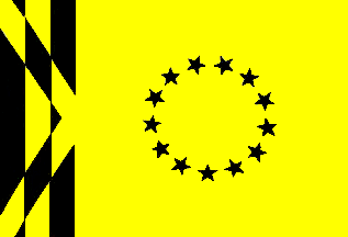 [Flag proposal for Queenstown, Maryland]