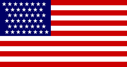 [U.S. 44 star flag 1891]