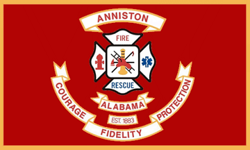 [Seal of Anniston Fire Dept, Alabama]