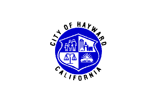 [flag of Hayward, California]