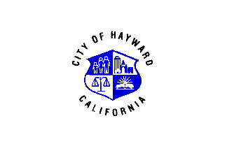 [flag of Hayward, California]