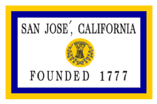[flag of San Jose, California]