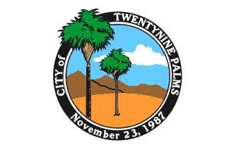 [flag of City of Twentynine Palms, California]