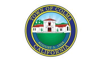[flag of Colma, California]