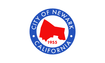 [flag of Newark, California]