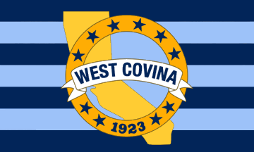 [flag of West Covina, California]