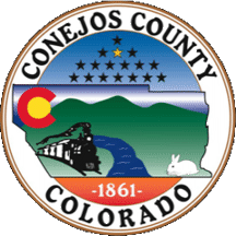 [seal of Conejos County, Colorado]