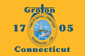 [flag of town of Groton, Connecticut]