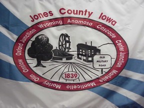 [Flag of Jones County, Iowa]