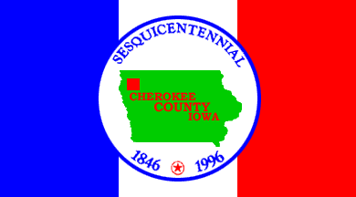 [Former Flag of Appanoose County, Iowa]