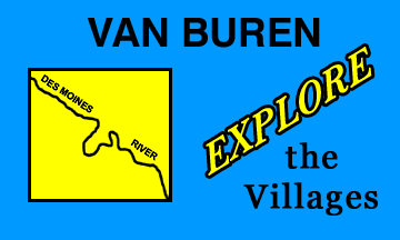 [Former Flag of Van Buren County, Iowa]