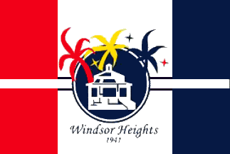 [Flag of Windsor Heights, Iowa]