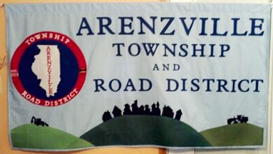 [Arenzville Township, Illinois flag]