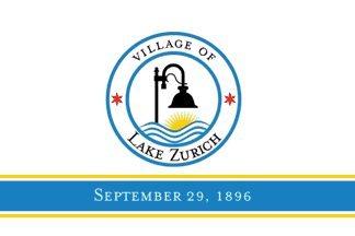 [Lake Zurich, Illinois flag]