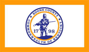 [flag of Boone County, Kentucky]