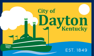 [Flag of Dayton, Kentucky]