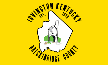[flag of Irvington, Kentucky]