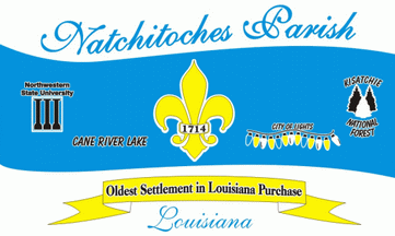 [Flag of Natchitoches Parish, Louisiana]