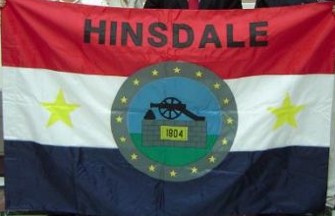 [Flag of Hinsdale, Massachusetts]