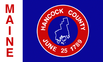 [Flag of Hancock County, Maine]