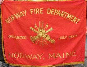 [Fire department flag, Norway, Maine]