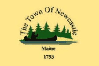 [Flag of the Town of Newcastle, Maine]