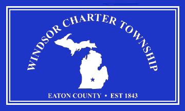 [Flag of Windsor Charter Township, Michigan]
