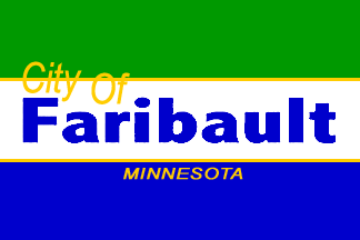 [Flag of Faribault, Minnesota]