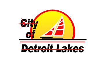 [Flag of Detroit Lakes, Minnesota]