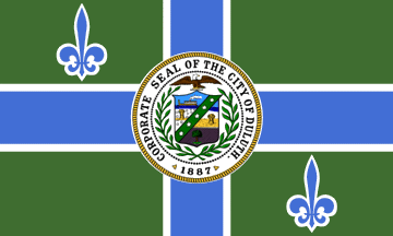 [Flag of Duluth, Minnesota]