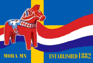 [Flag of Mora, Minnesota]