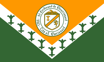 [flag of Florissant, Missouri]