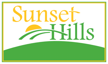 [flag of Sunset Hills, Missouri]