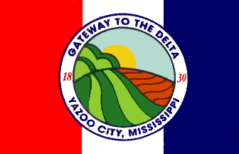 [flag of Yazoo, Mississippi]