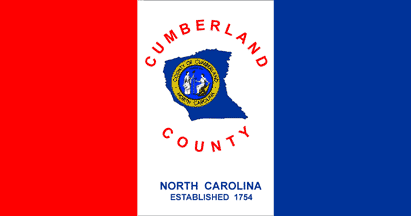 [flag of Cumberland County, North Carolina]