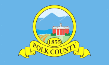 [flag of Polk County, North Carolina]
