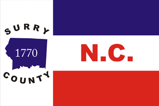 [Flag of Surry County, North Carolina]