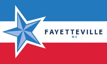 [Flag of Fayetteville, North Carolina]